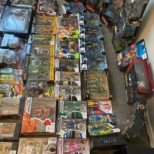 Massive Toy lot! Marvel, DC, Funko, Power Rangers and more!